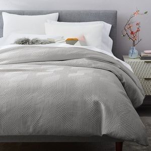 Wes Elm Duvet Cover EUC